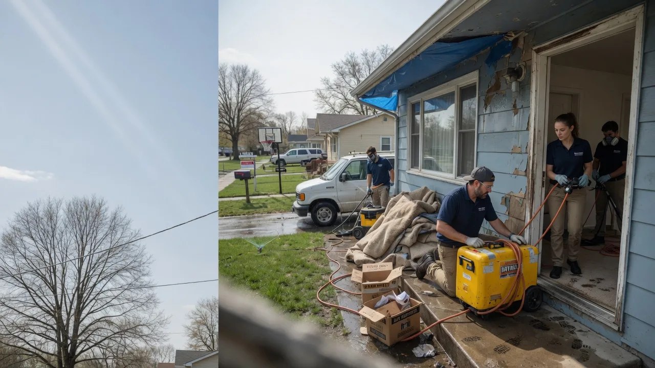 Basement Flood Cleanup in Hico, WV near me